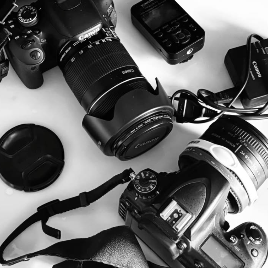 Equipo fotográfico profesional